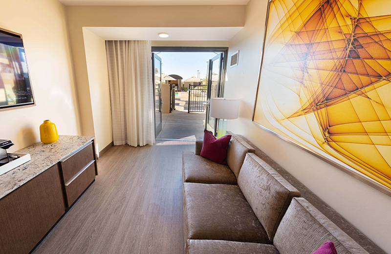 Tower Suite living area